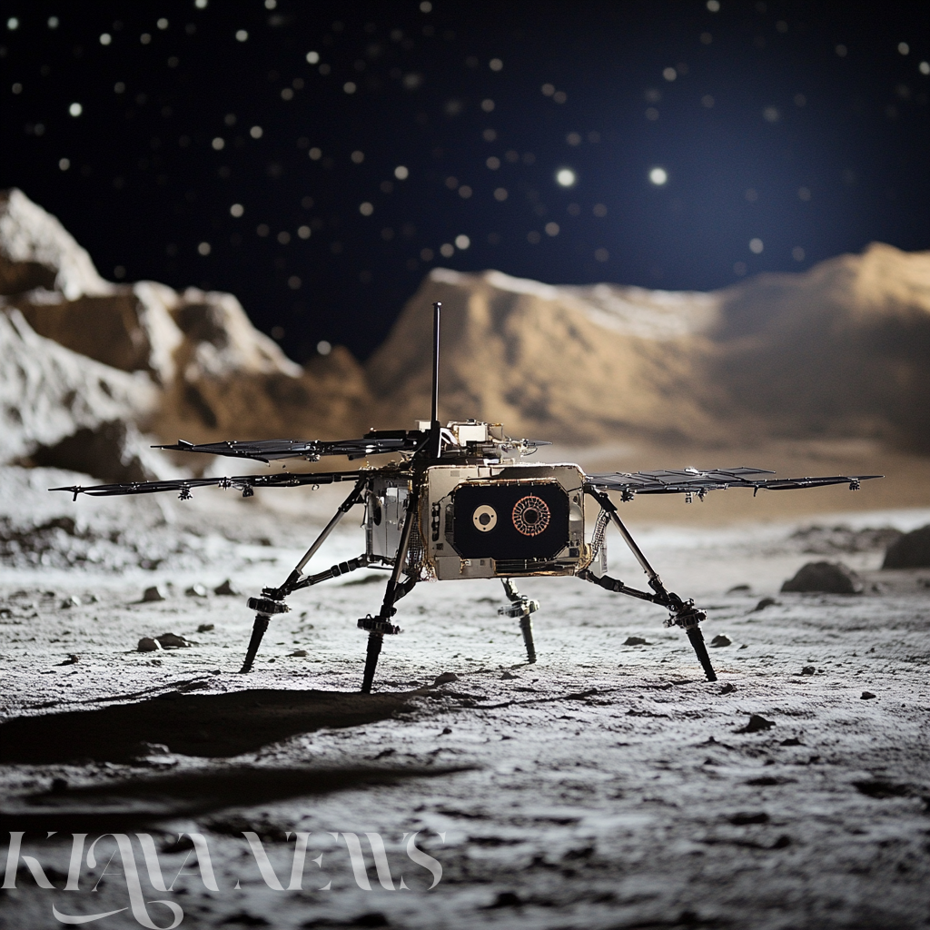 China’s flying robot designed for the Chang’e-7 mission to search for ice on the moon’s far side