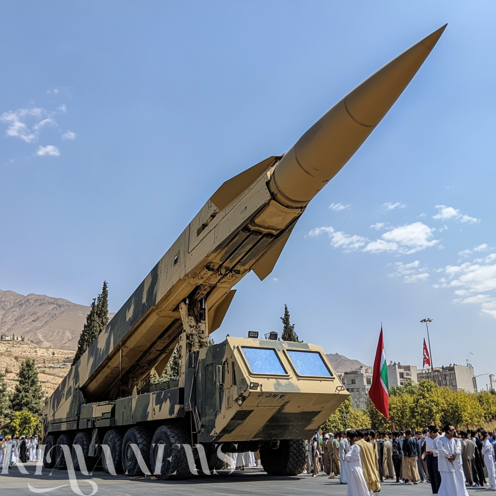 The IRGC presents its latest missile system at the Malek Ashtar Festival 2025